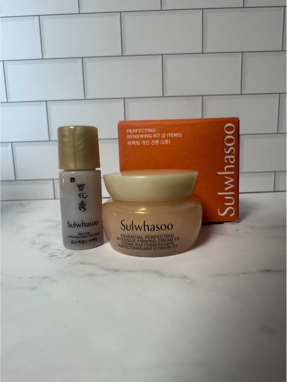 Sulwhasoo Perfecting Renewing Kit 2-Pc Serum & Firming Cream Mini Set